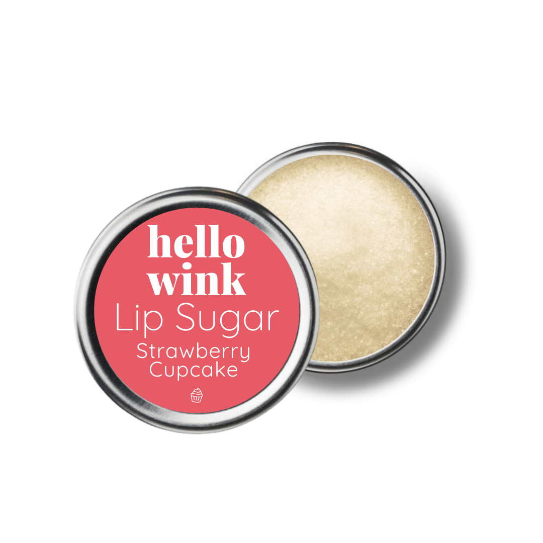 Strawberry Cupcake Lip Sugar