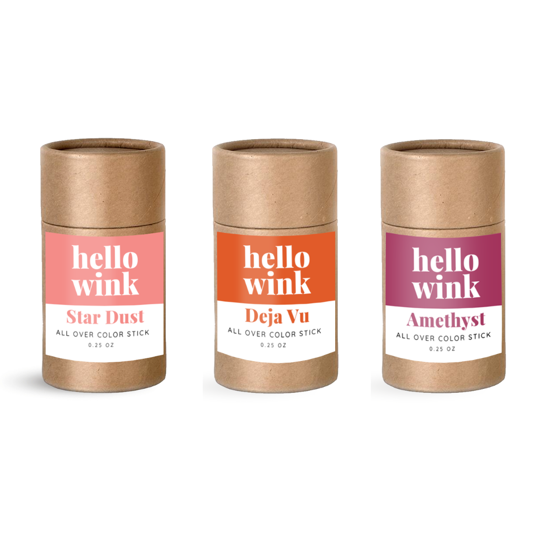 🌟 Luminating Bundle: All Over Color Stick Trio 🌟